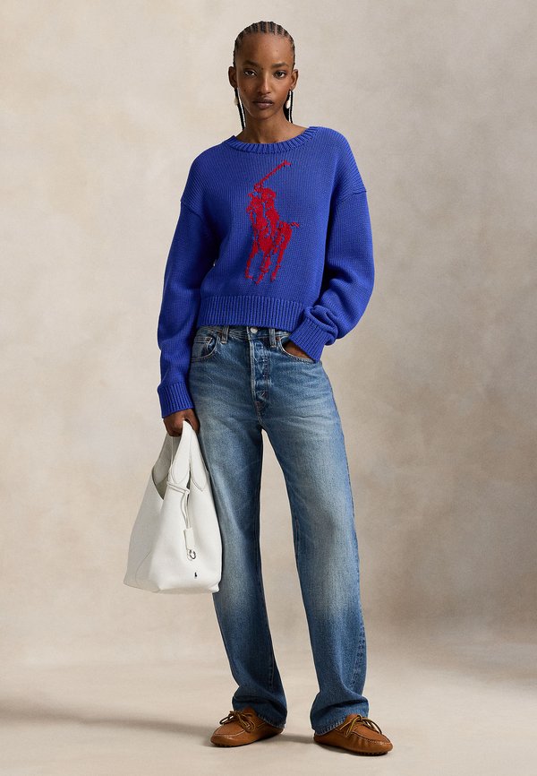 Polo Ralph Lauren BIG PONY COTTON CREWNECK SWEATER