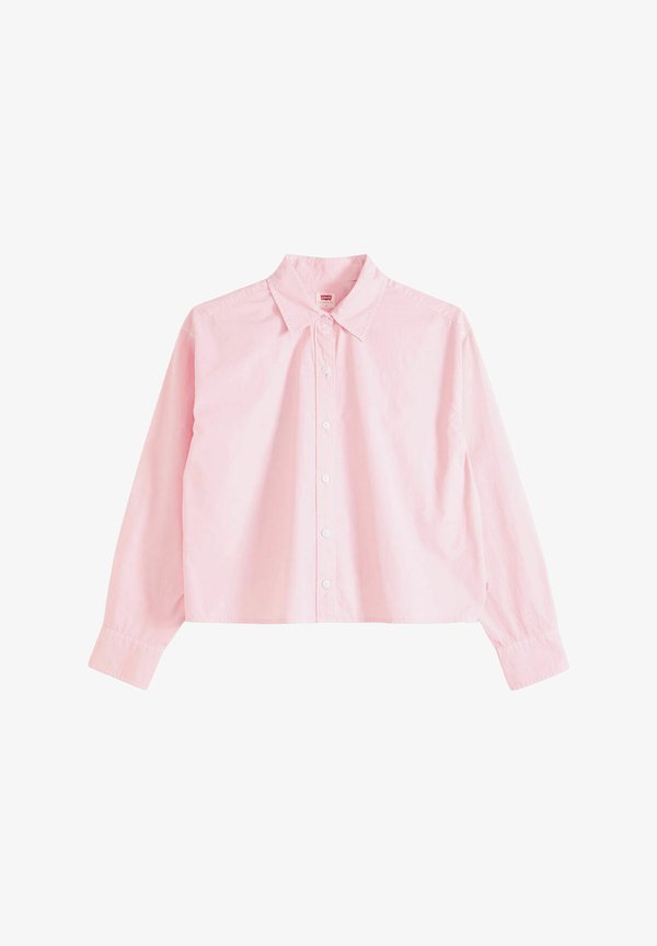 Levi's® CROPPED HARLIE HEDI - Button-down blouse - coral blush gd - pinks