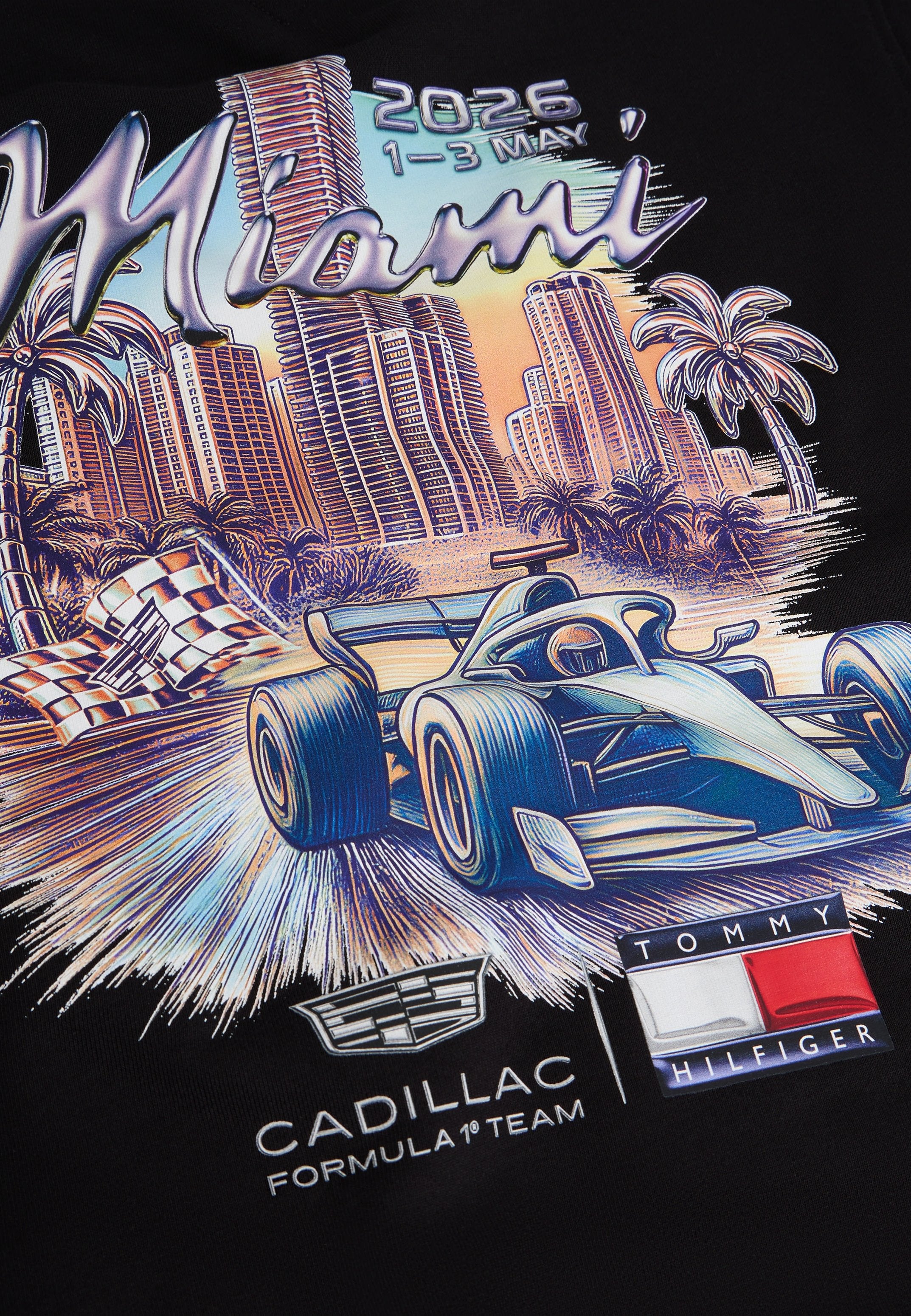 TH X CADILLAC FORMULA 1 TEAM MIAMI HOODIE UNISEX Media 8