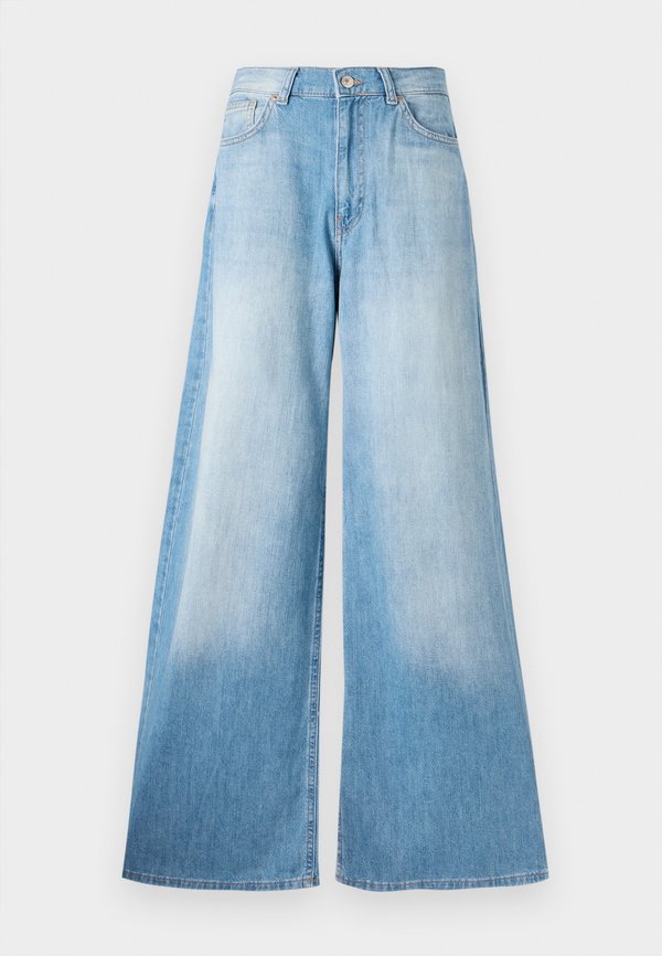 ONLY Wide-fit ONLGIULIA High waist Wide Leg Fit - Wide Leg - medium blue denim