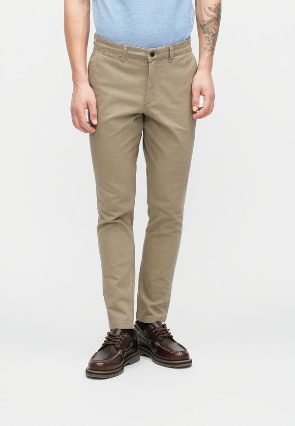 Jack & Jones JJIMARCO JJDAVE - Trousers - beige