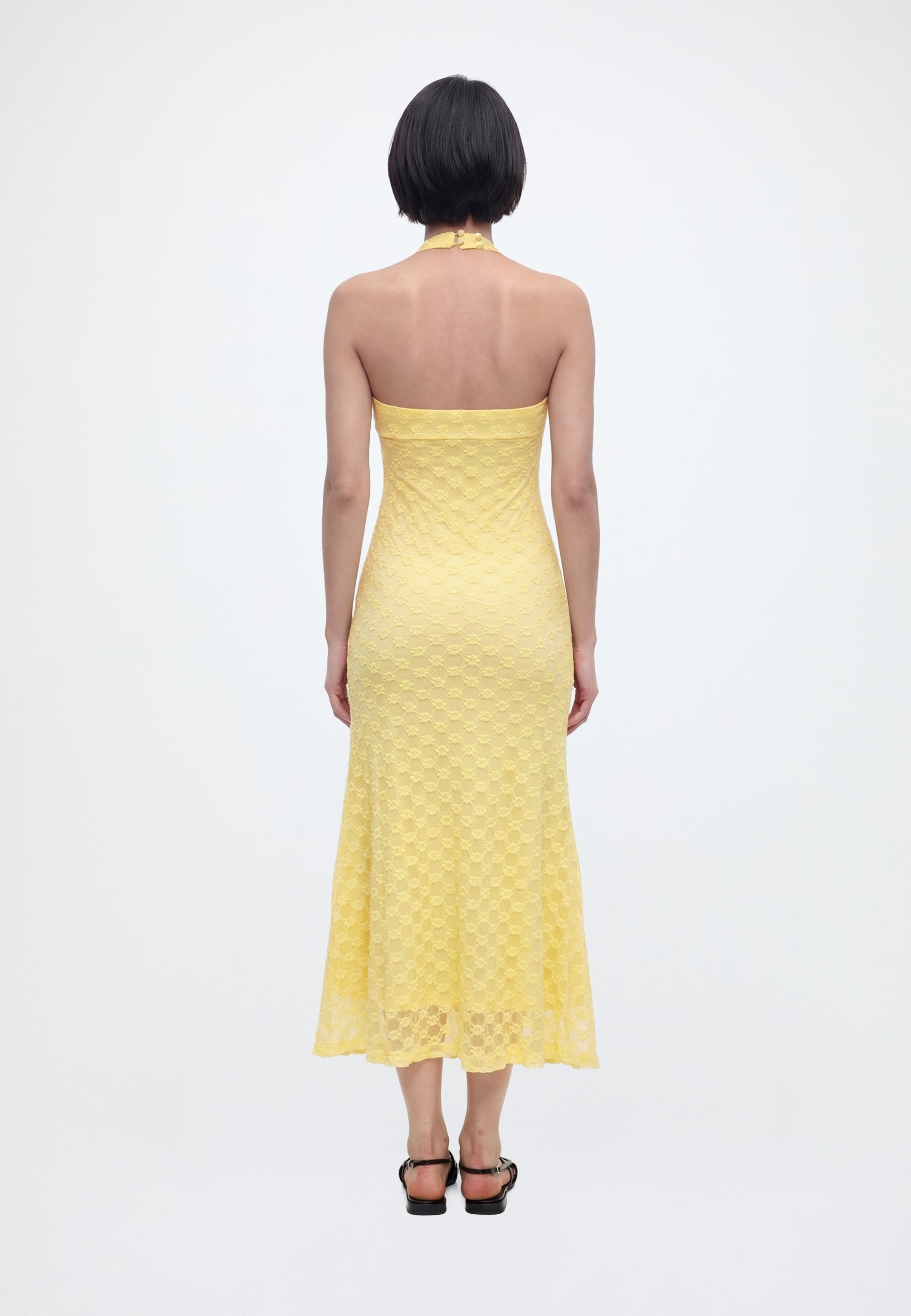 Bardot MARIKO HALTER NECK MIDI DRESS