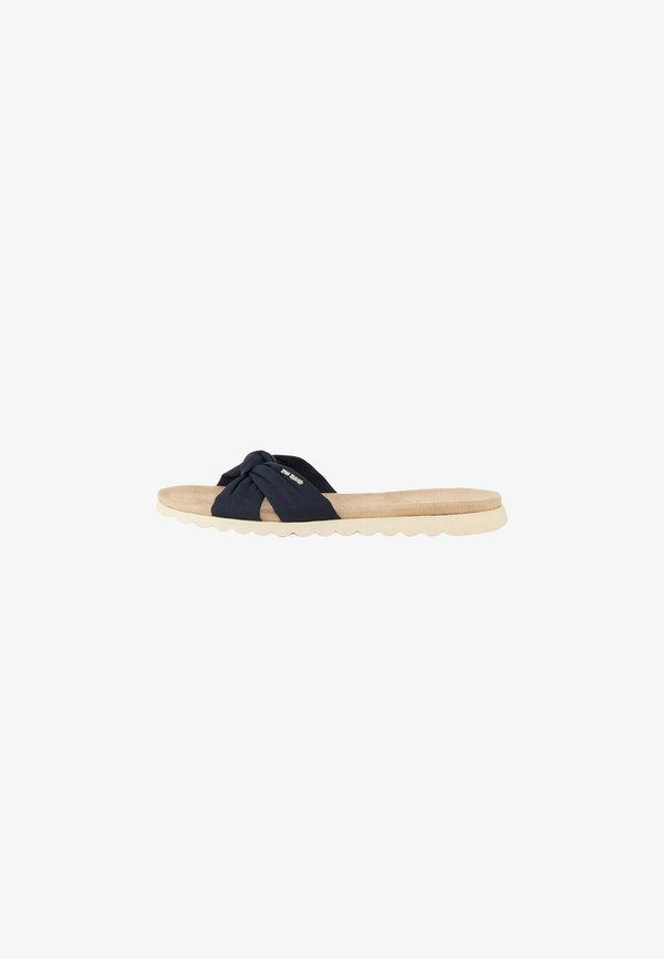 TOM TAILOR MIT WEICHER SOHLE - Mules - navy