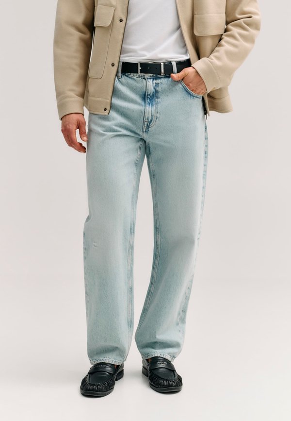 Guess DAMON STRAIGHT JEANS - Straight leg jeans - hellblau