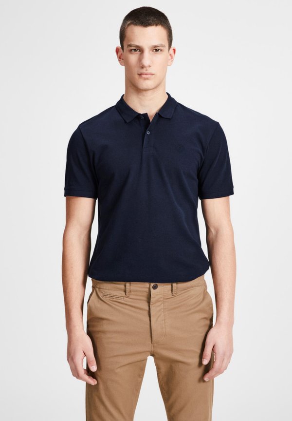Jack & Jones 3 PACK BASIC - Polo shirt - white inf navy