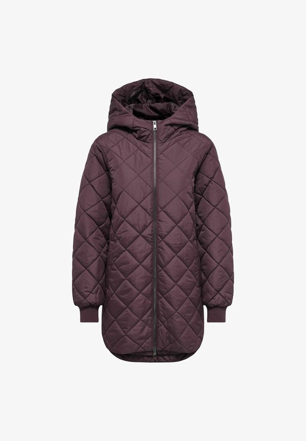 ONLY QUILTED JACKET ONLNEWJULIET QUILTED JACKET - Winter coat - fudge