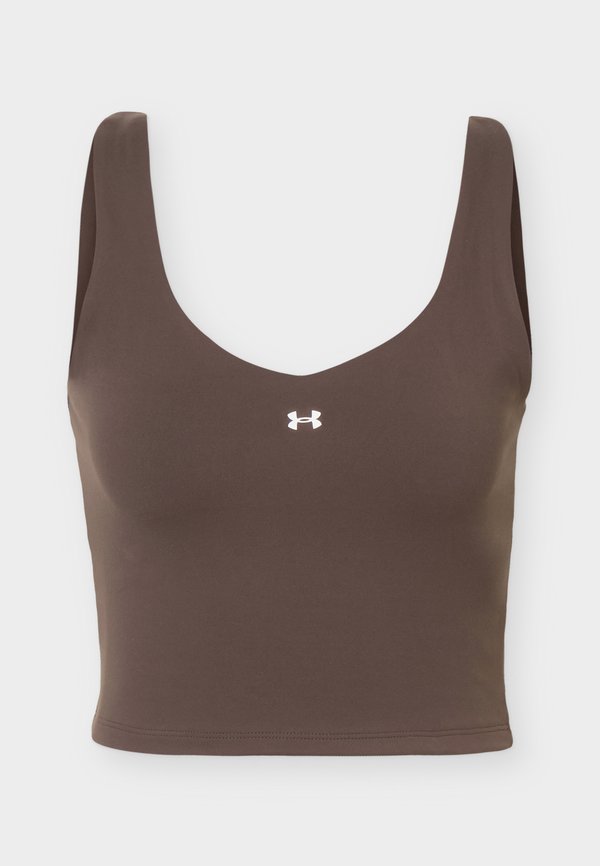 Under Armour MOTION TANK - Top - peppercorn/white