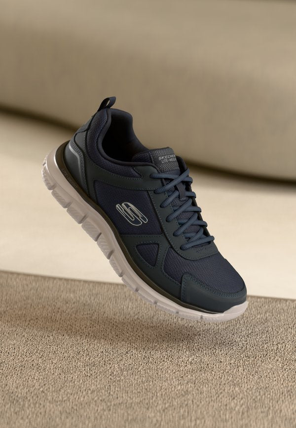 Skechers TRACK WIDE FIT - Trainers - navy