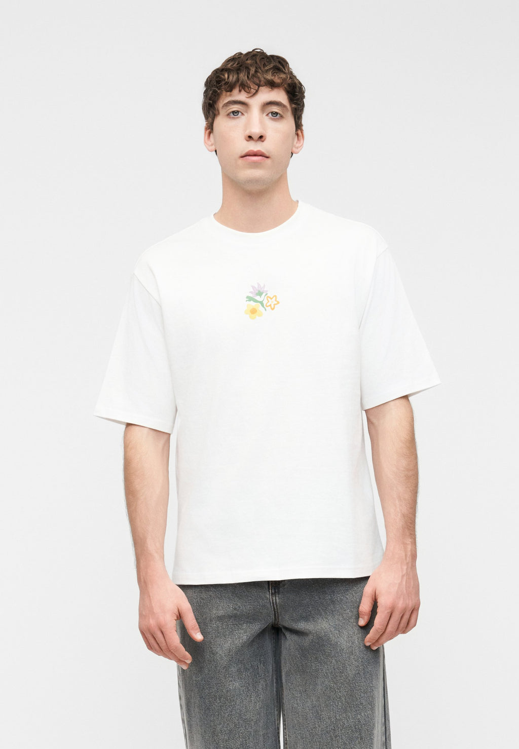 Puma BOXY FLORALS GRAPHIC TEE UNISEX