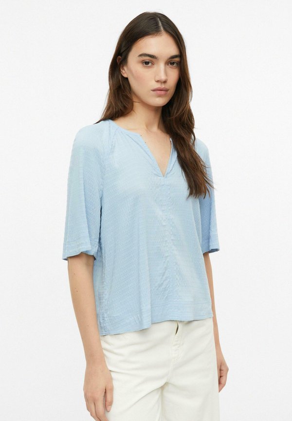 s.Oliver BLUSE - Blouse - hellblau