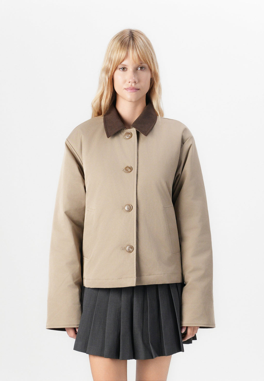 Pieces PCJORMA SHORT PADDED JACKET
