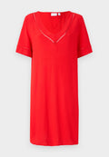 VILA VIMESA DETAIL V NECK DRESS