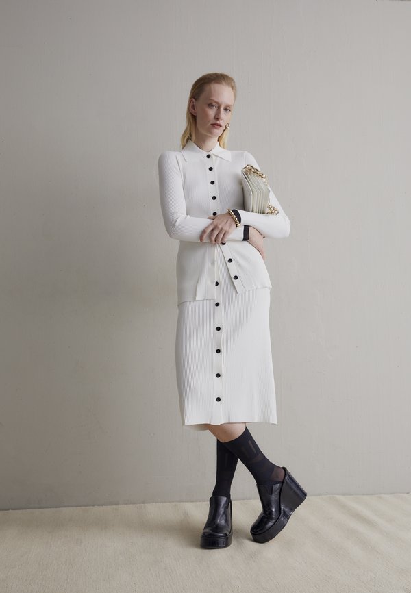 Proenza Schouler White Label BUTTON FRONT SKIRT