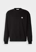 Calvin Klein Jeans BADGE CREWNECK - Sweatshirt - black