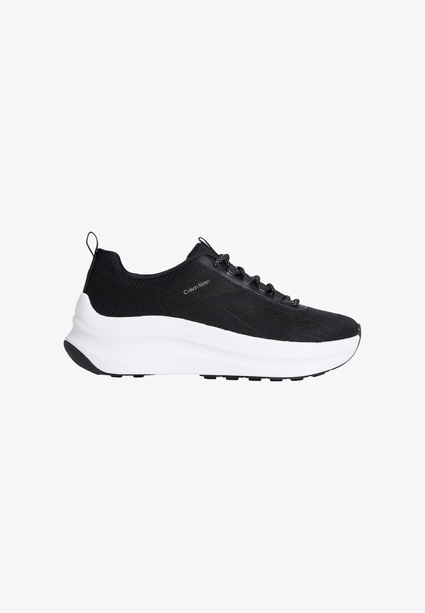 Calvin Klein ANDREA - CHUNKY STRIPE RUNNER - Trainers - ck black