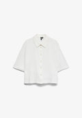 Vero Moda VMNATALI - Button-down blouse - snow white