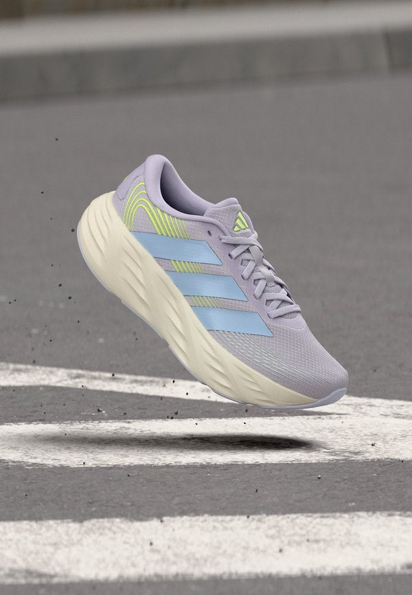 adidas Performance GALAXY 8 W - Road running shoes - purple tint/frozen purple/hi res yellow