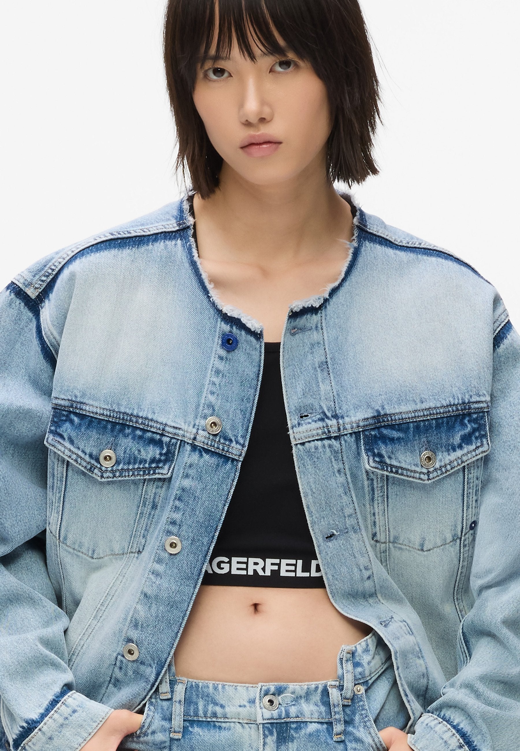 COLLARLESS DENIM Media 5