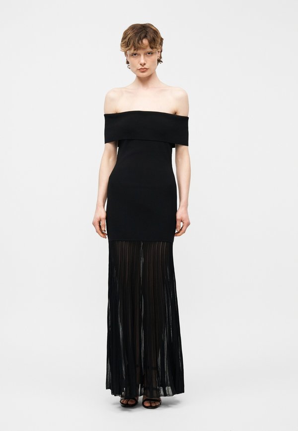 MICHAEL Michael Kors FOLD OVER SHEER MAXI