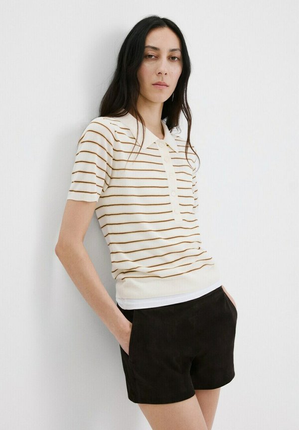 Mango Polo shirt - off white