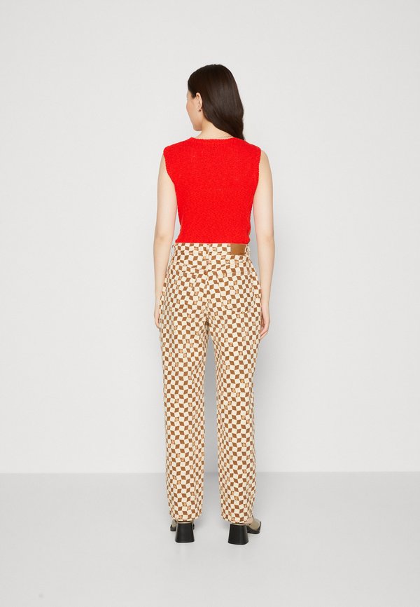 Madewell BAGGY IN CHECKER DAISY PRINT