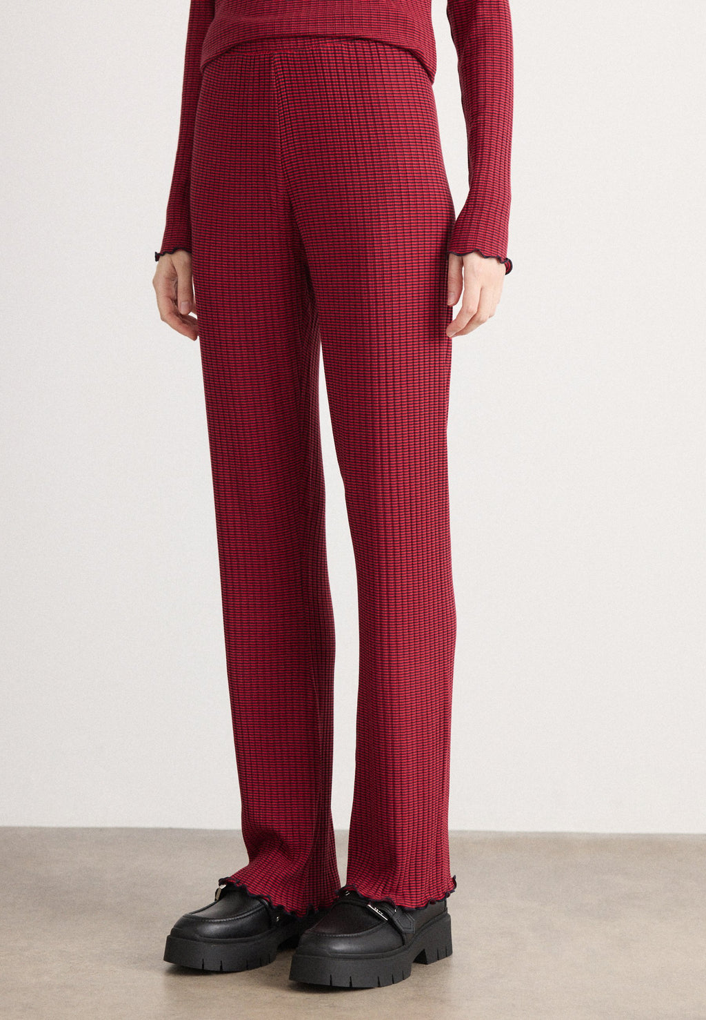 Mads Nørgaard STRIPE LONNIE PANTS
