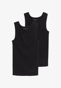 TOM TAILOR 2-PACK - Undershirt - black
