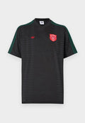 adidas Originals ROSES - Print T-shirt - black collegiate green
