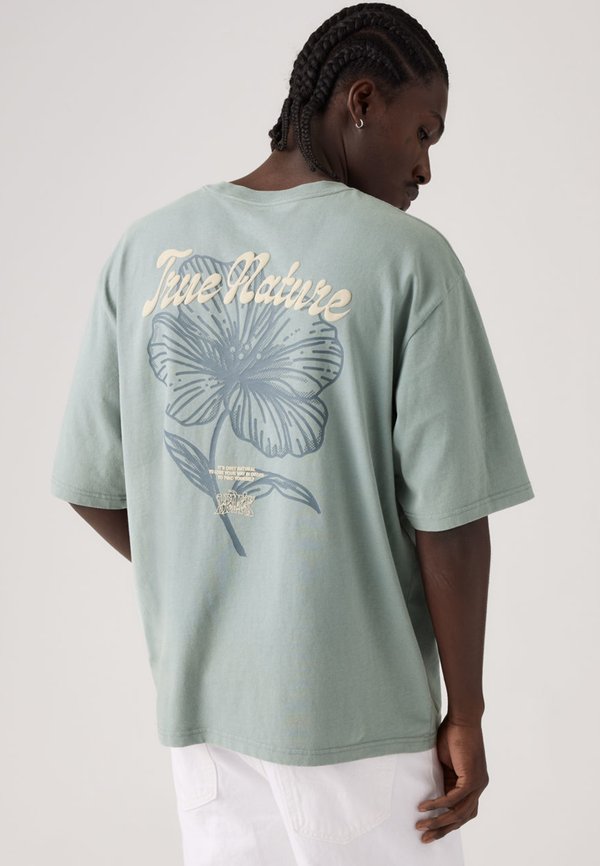 Levi's® TEE - Print T-shirt - levis tonal script floral lead