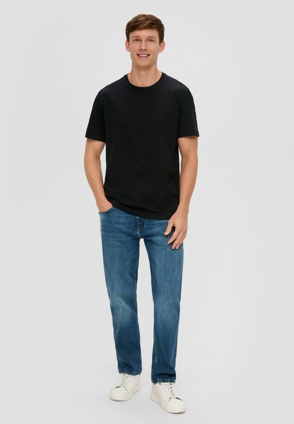 s.Oliver 2 PACK - Basic T-shirt - schwarz