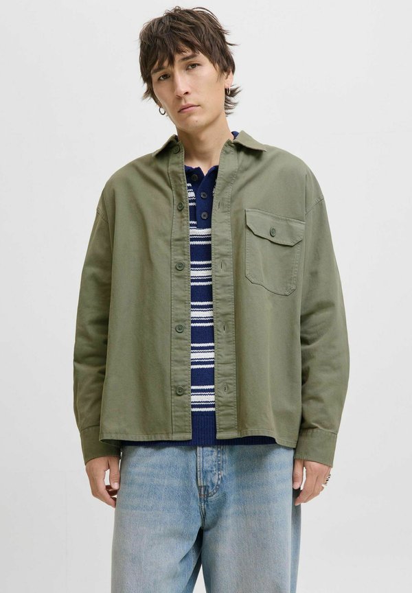 Jack & Jones Over Wide Fit - Shirt - dusty olive