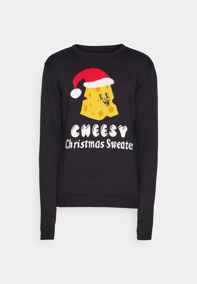 Jack & Jones Knitted X-mas Knitted - Jumper - black