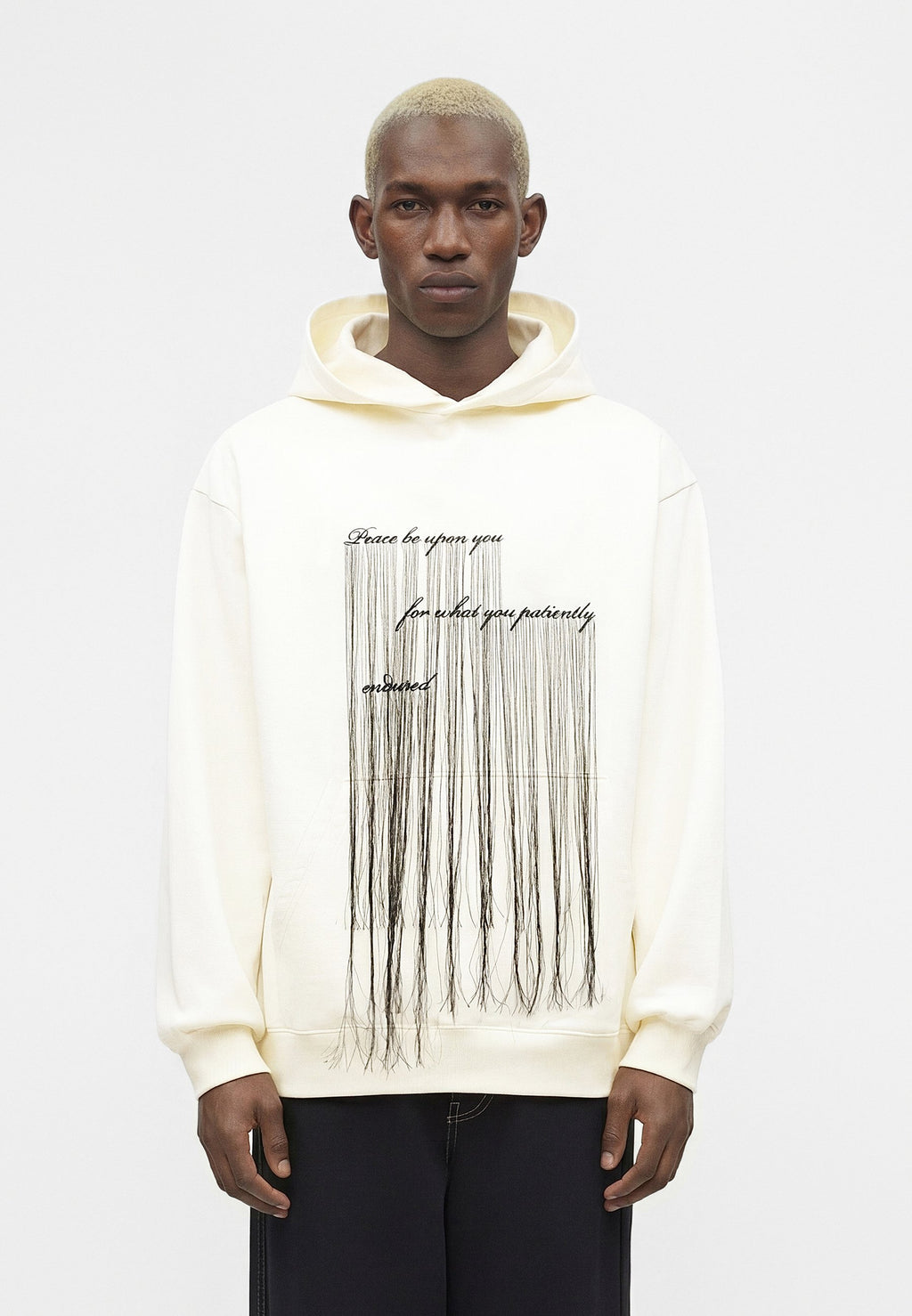 GmbH HOODIE PEACE LOOP BACK