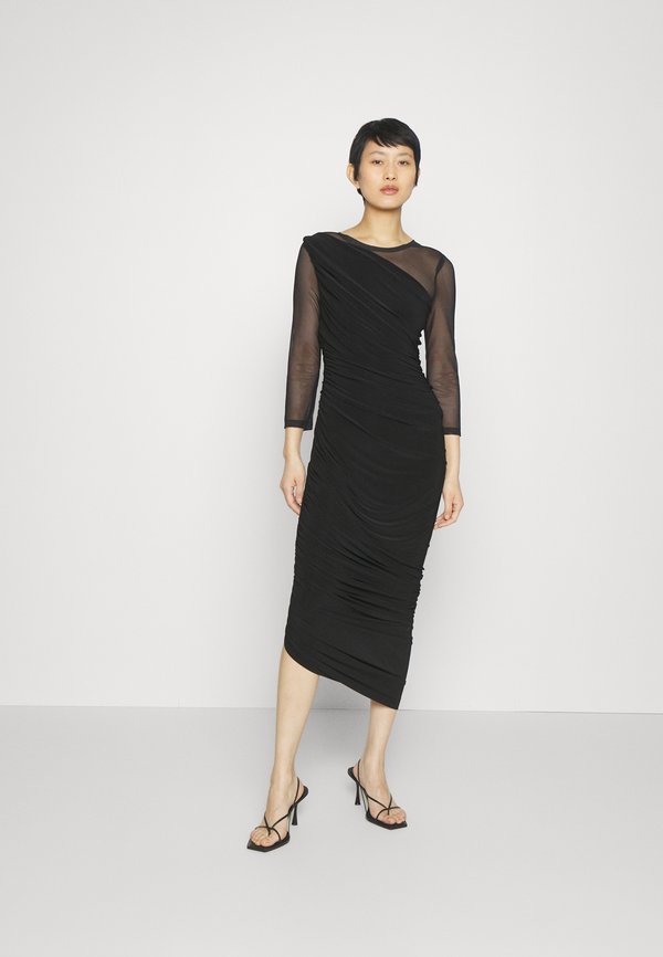Norma Kamali LONG SLEEVE DIANA GOWN