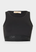 MICHAEL Michael Kors LOGO TAPE SPORTS BRA