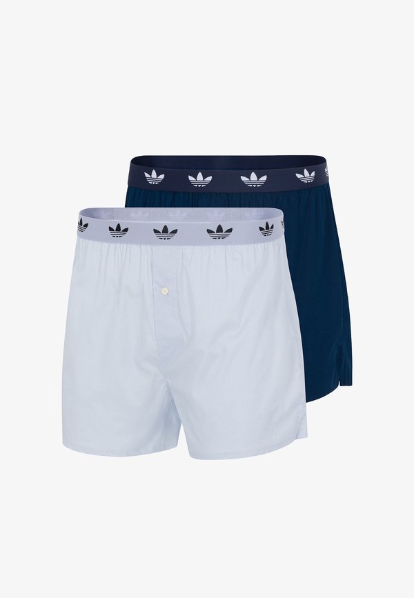 adidas Originals 2 PACK  - Boxer shorts - dunkelblau  hellblau