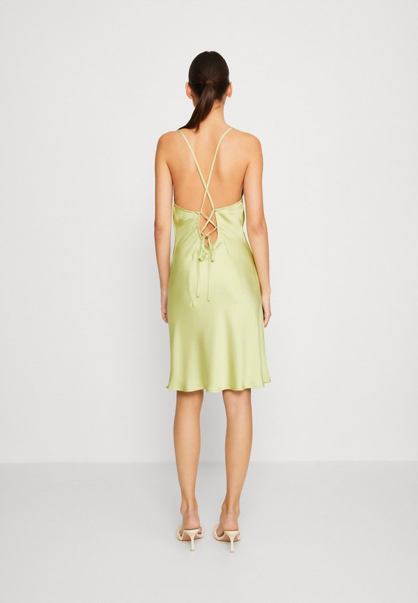 VILA VIRAVENNA SQUARE NECK SHORT DRESS