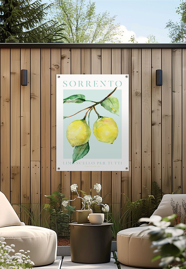 Orange Wallz SORRENTO LEMONS