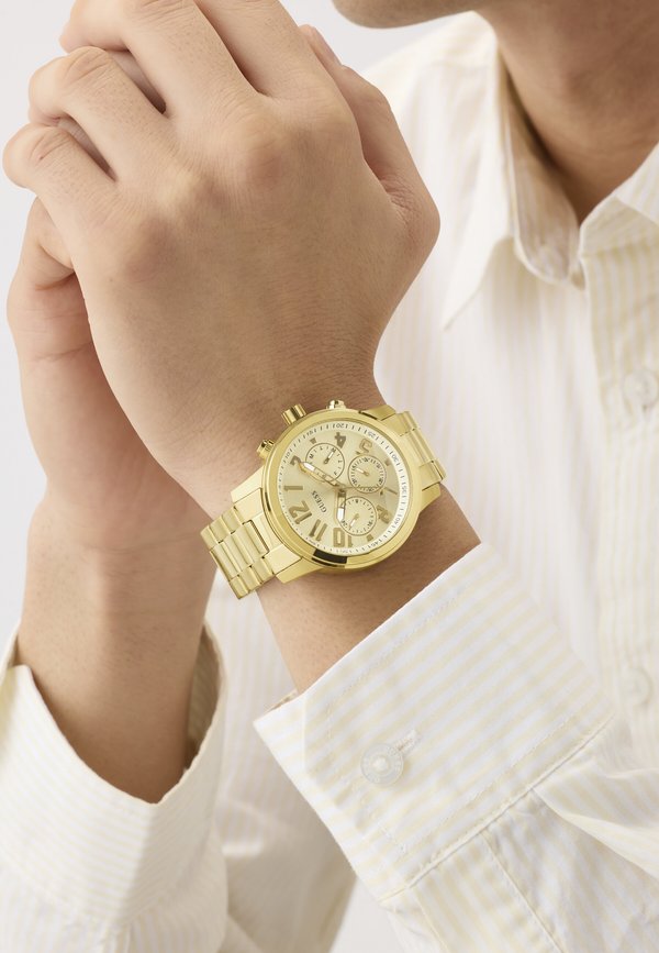 Guess PARKER - Chronograph watch - gold-coloured
