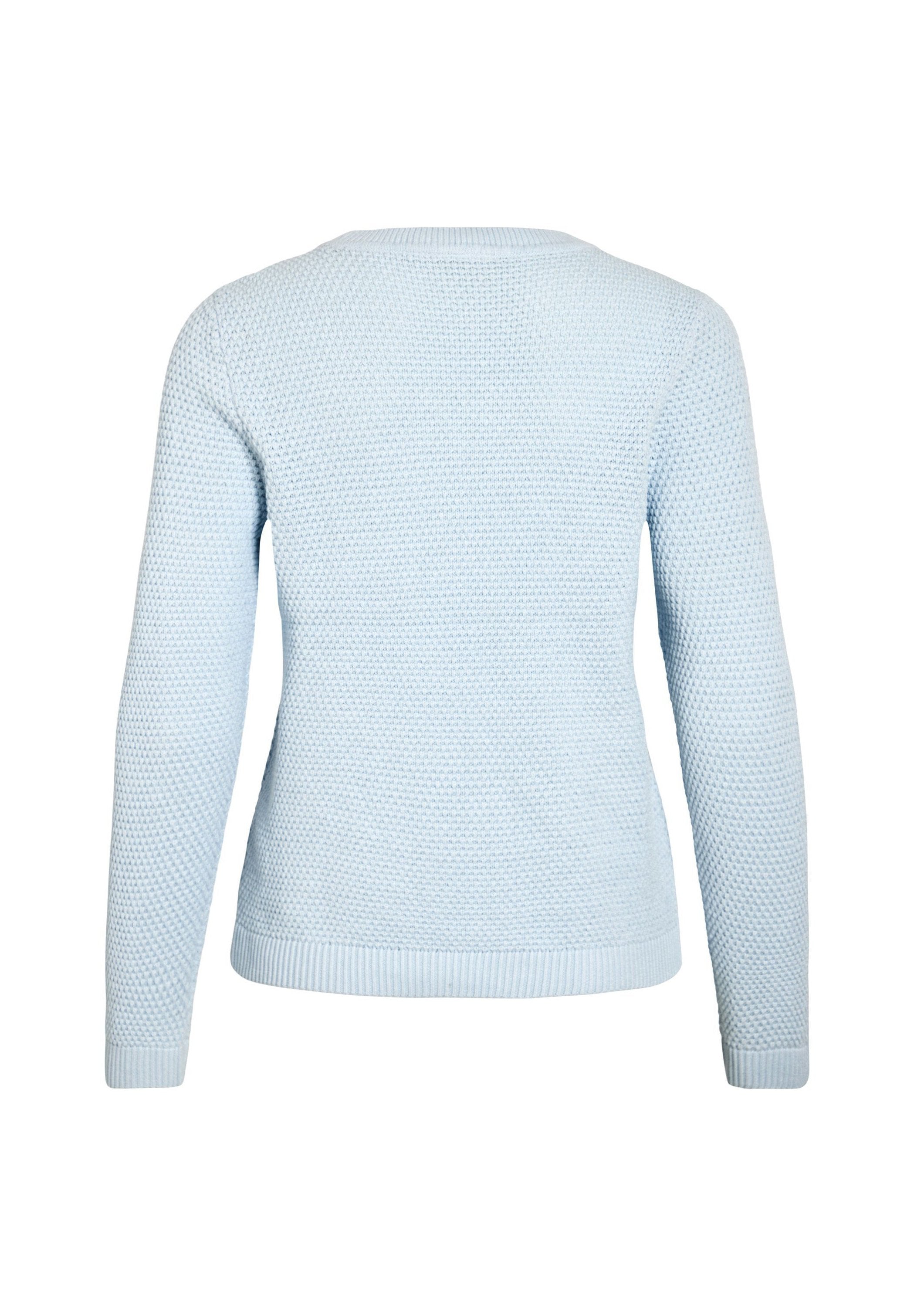 VILA VIDALO O-NECK L/S KNIT TOP- NOOS