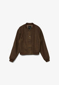 Vero Moda Curve Bomber VMCCHLOE Bomber - Bomber Jacket - chocolate torte