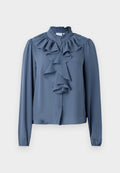 VILA VIKABU RUFFEL NECK