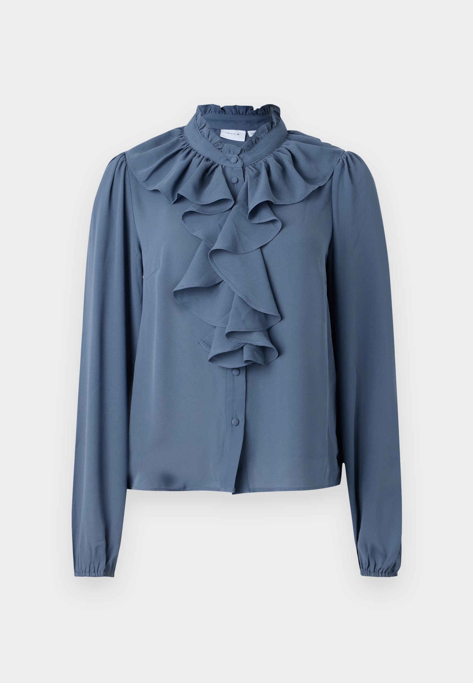 VILA VIKABU RUFFEL NECK