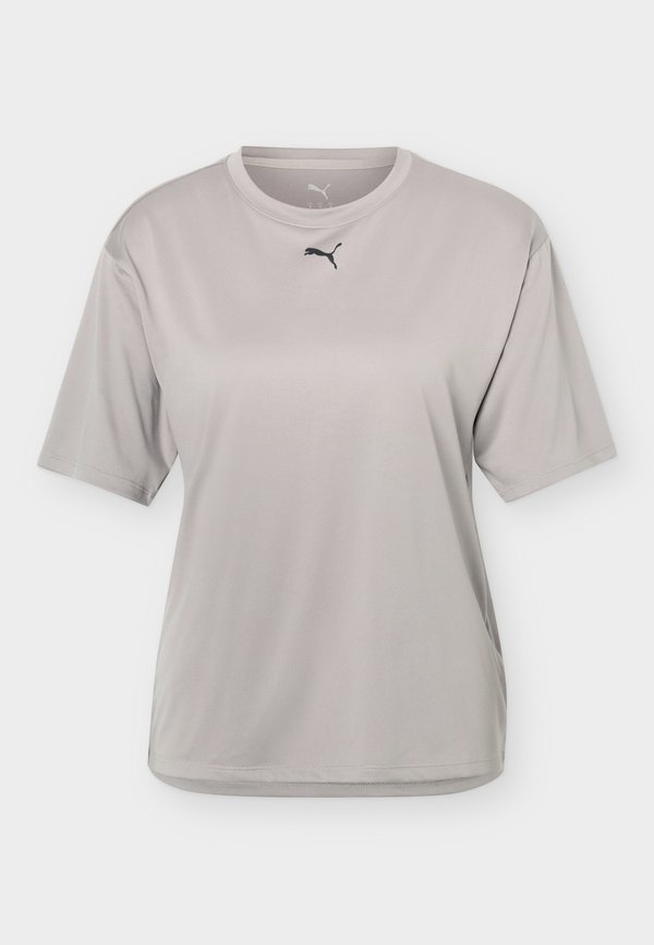 Puma TAD ESSENTIAL RELAXED TEE - Sports T-shirt - mouse gray