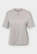Puma TAD ESSENTIAL RELAXED TEE - Sports T-shirt - mouse gray