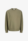 Jack & Jones JACK & JONES SWEATSHIRT BARRON PULLOVER - Sweatshirt - oliv