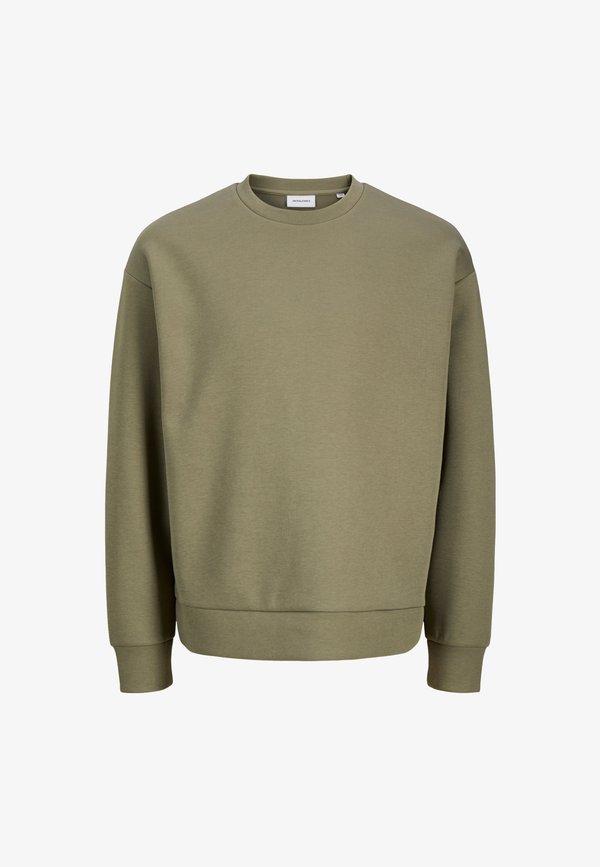 Jack & Jones JACK & JONES SWEATSHIRT BARRON PULLOVER - Sweatshirt - oliv