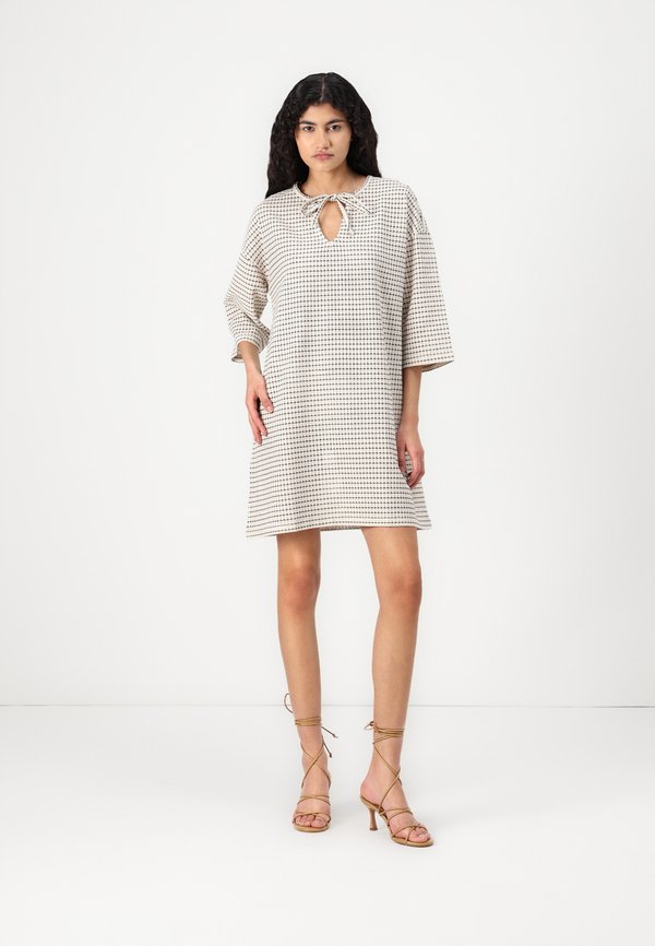 Aware RIANNA TIE NECK DRESS