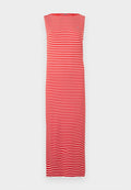 Tommy Hilfiger BOAT NECK SLIM MIDI BODYCON DRESS - Jersey dress - breton fireworks / calico