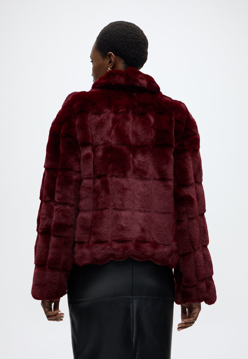 Bardot SYLVIE ZIP FAUX FUR JACKET